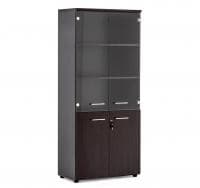  Шкаф комбинированный 72H002 (FERMO WOOD) 800x420x1820 Венге