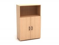  Шкаф низкий с открытой полкой К9 (Канц) 700х350х1126 Бук Невский