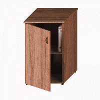  Шкаф с дверцей Исп.02 (Престиж) 470x460x750 Итальянский орех