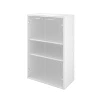  Стеллаж низкий ДБ49 (Дублин) 800х400х1250 Белый