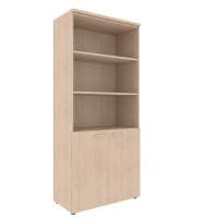  Шкафа высокий с 3 открыми полками XHC 85.5 (Xten) 850x430x1930 Бук Тиара