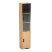  Колонка со стеклом К7 (Канц) 350х350х1830 Бук Невский