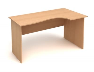  Стол криволинейный правый СК30 (Канц) 1400х800(600)х750 Бук Невский