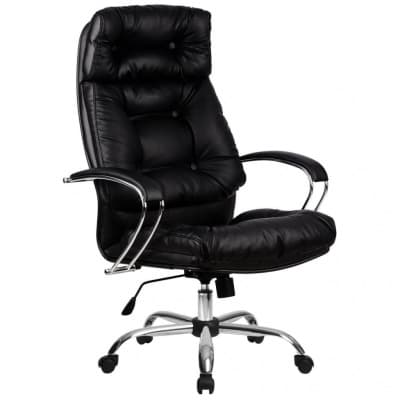  Кресло для руководителя Metta LK-14 Кожа NewLeather цвет черный