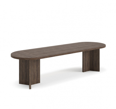  Стол переговоров Conference table 290x90 (lava) 2900x900x760 Табак