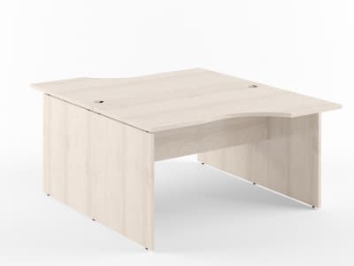  Столы двойные X2CET 169.1 (2-х местная рабочая станция) (Xten) 1600x1606x750 Бук Тиара
