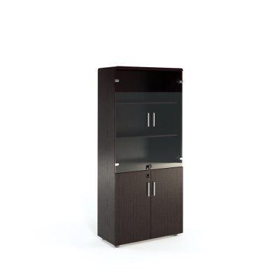  Шкаф для бумаг MDR17550003 (Madrid) 890x430x1950 Темный Дуб