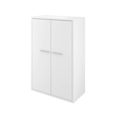  Стеллаж низкий ДБ47 (Дублин) 800х400х1250 Белый