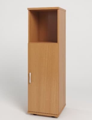  Колонка средняя (одна открытая полка) КМ15 (Монолит) 374х390х1252 Бук Бавария 