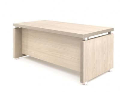  Стол руководителя М89 (Модерн) 1800х900х780 Шамони светлый 