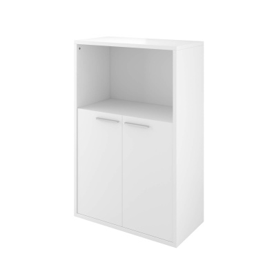  Стеллаж низкий ДБ46 (Дублин) 800х400х1250 Белый